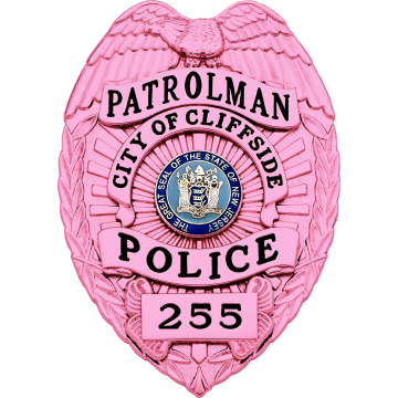 Smith & Warren SB1902A_PI Breast Cancer Awareness Eagle Top Badge (2-3/8" x 2-3/8")