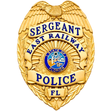 Smith & Warren SB1902H Eagle Top Badge with Applied Panels (3-3/8" x 2-3/8")