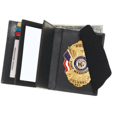 Strong Deluxe Double ID Hidden Badge Wallet