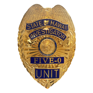 Smith & Warren S536R Hawaii 5-0 Replical Badge