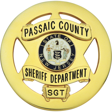 Smith & Warren SWB101 Six-Point Star in Circle Badge (2.780")