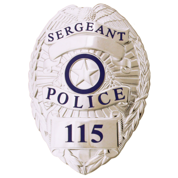 TJ Hooker TV Series Police Sergeant Badge EMB102