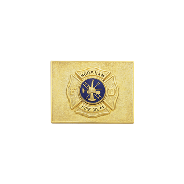 Smith & Warren SWB102 Rectangular Badge with Maltese Cross (2.160" x 2-7/8")