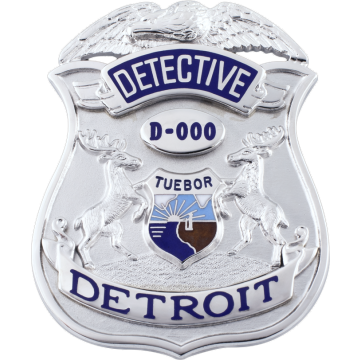 Smith & Warren WB100_104_DET Detective Shield (2-1/2" x 2")