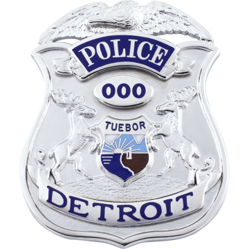 Smith & Warren WB100_104_POL Police Shield (2-1/2" x 2")