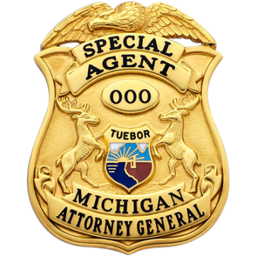 Smith Warren / Weyhing Brothers WB100A Shield Badge (2-1/2" x 2")