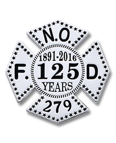 NO Fire Dept. Anniversary Badge