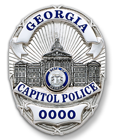 Georgia Capital Police Badge