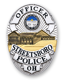 Streetsboro Ohio Police Badge
