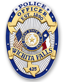 Wichita Falls Texas Police Badge