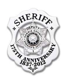 Harris County Sheriff Anniversary Badge