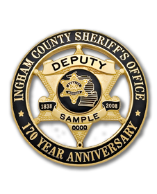 Ingham County Sheriff Anniversary Badge