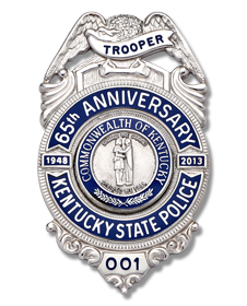 Kentucky State Police 65th Anniversary Badge