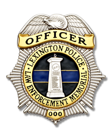 Lexington Police Memorial Badge