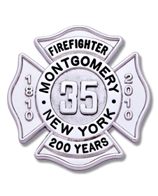 Montgomery Fire Dept. Anniversary Badge