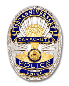 Parachute Police Anniversary Badge