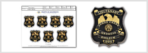 Custom Designed Badges Artwork