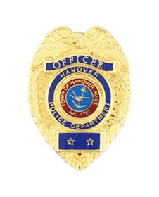 Hanover, MA Police Badge Lapel Pin