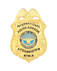 International Police Advisor Afghanistan Lapel Pin