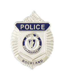 Rockland, MA Police Badge Lapel Pin