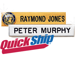 Quick Ship Name Bars